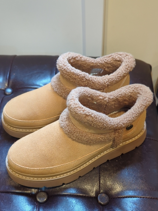 BOBS from Skechers Shoes - BOBS from Skechers Slip-Ins in Tan